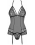 Obsessive 838-COR-1 Corset and Thong